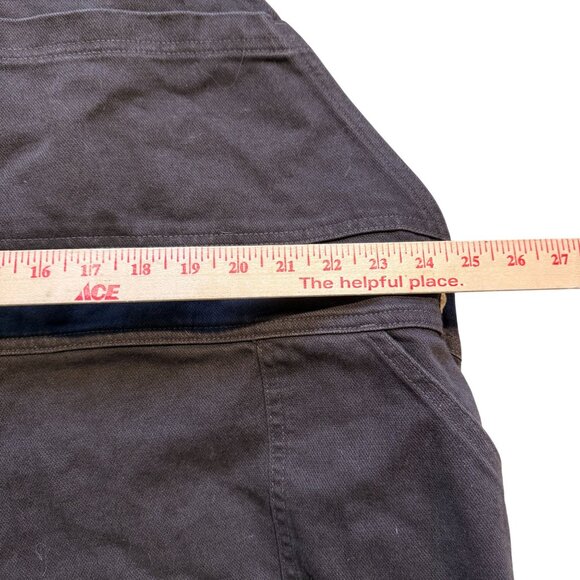 Big Bud Press 100% Cotton Artist Togs Twill Utility Overalls Women's 3XL Brown - Picture 12 of 16